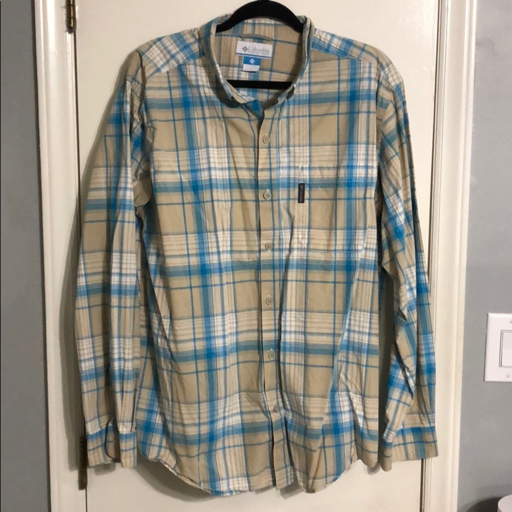 Men’s Columbia button up